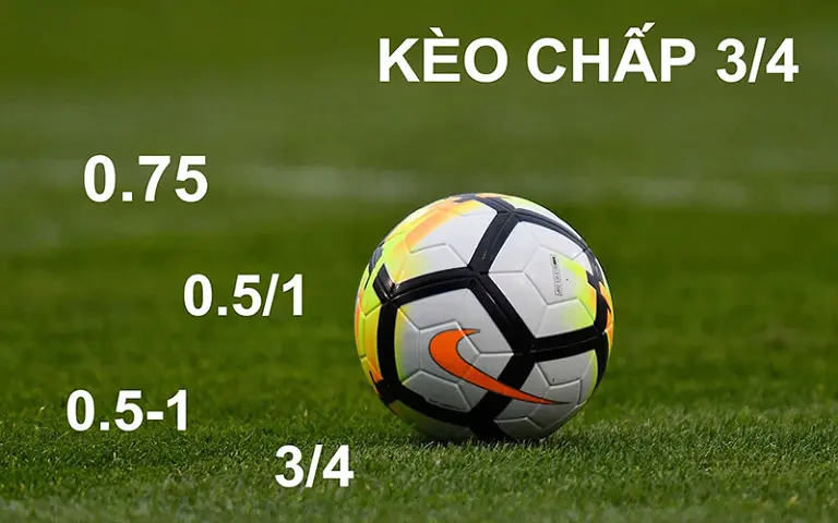 Kinh nghiệm chơi kèo chấp 3/4 Manclub